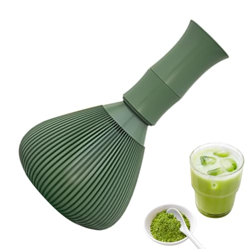Xijobido Batidor de Matcha - Batidor Manual Cepillo Matcha | Herramienta Reutilizable Segura Lavavajillas Para Mezclar Té Principiante Hogar Cocina Ceremonia Acampada Viaje Preparación