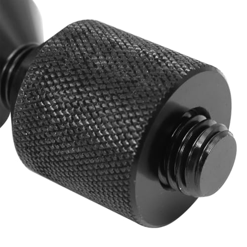 Sarini 1-1/8 Two Hole Flange Dowel Pin Kit For 6061 Aluminum Lightweight Construction Two Hole Pin Kit For Large Machinery (Black)