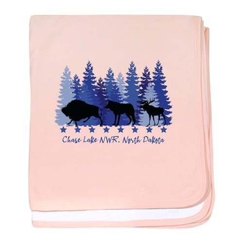 CafePress Chase Lake NWR North Dakota Baby Blanket, Super Soft Newborn Swaddle