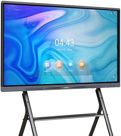 Armer 55'' 4K UHD Smart Board, All in One Interactive Touch Screen Computer/Tablet for Classroom and Business, Robust App Ecosystem for Collaboration(Board Only)