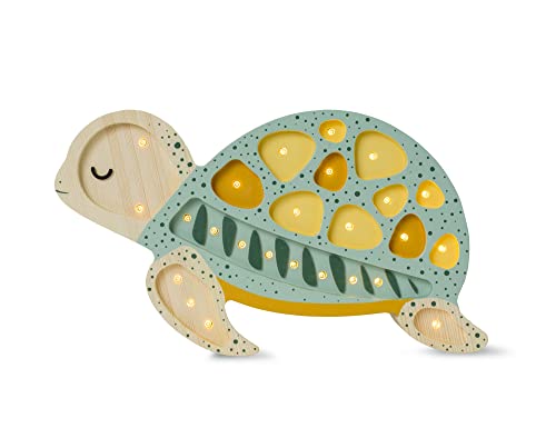 Lampe tortue Little Lights veilleuse enfant bois luminaire chambre bébé