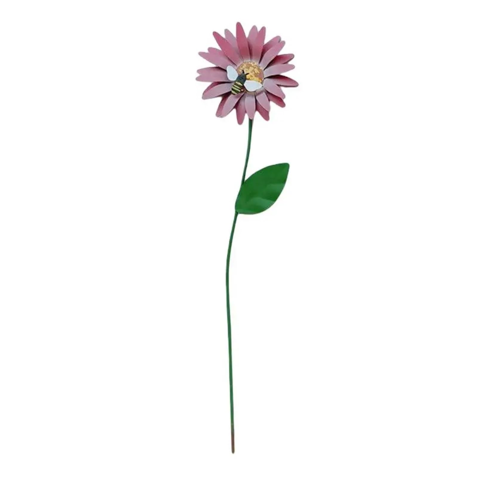 WJLYDM Garden Decorative Stakes Rust-proof Metal Floral Waterproof Iron Flower Stake Ornament Outdoor
