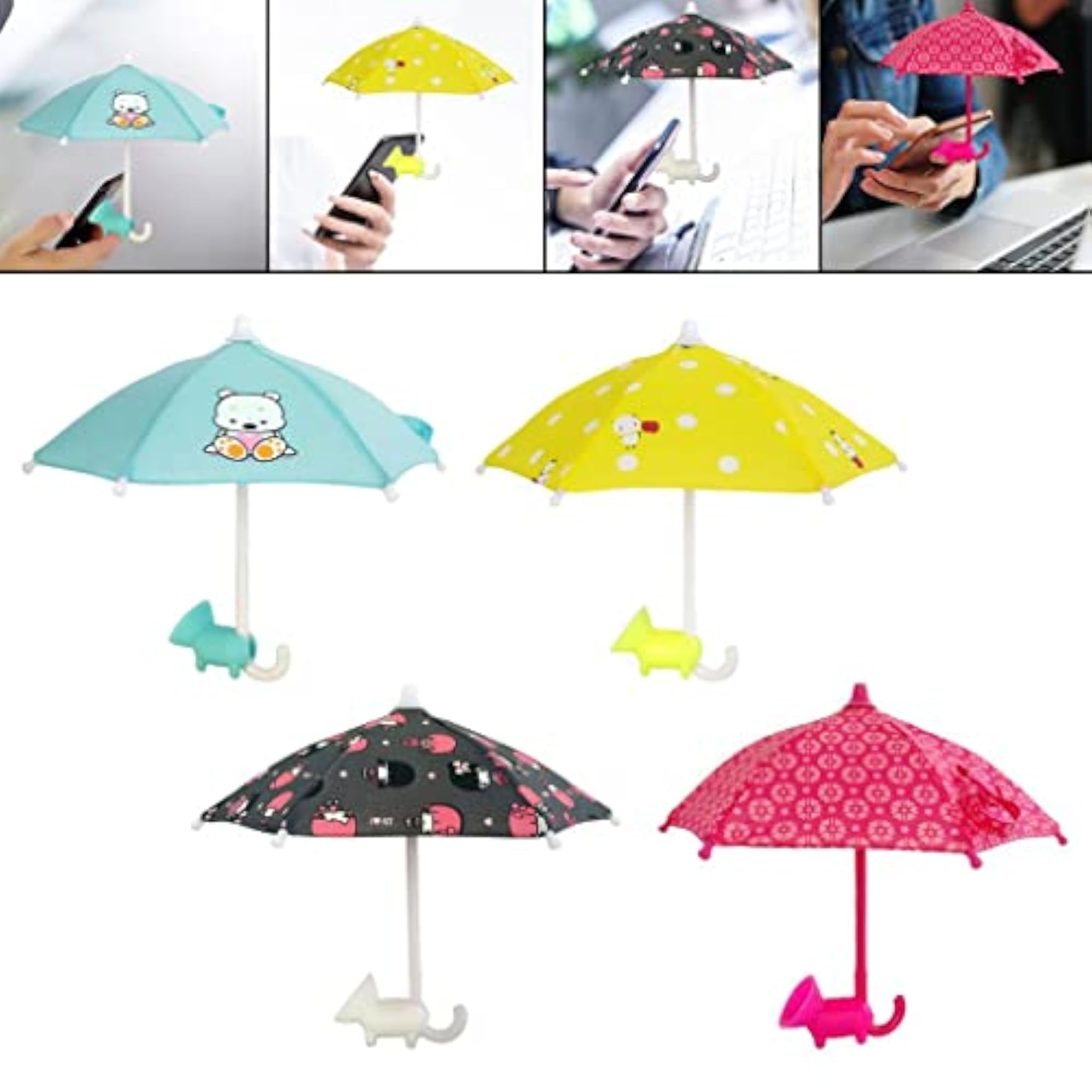 Smartphones Umbrella Stand Sun Shade Cover