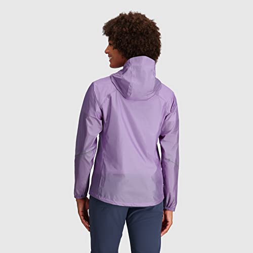 Outdoor Research Women's Helium Rain Jacket, Lavender, S3