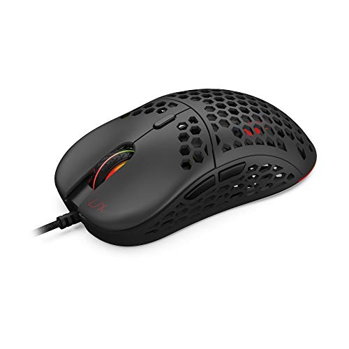 SPC Gear LIX Mouse da gioco RGB, nero (PMW3325)