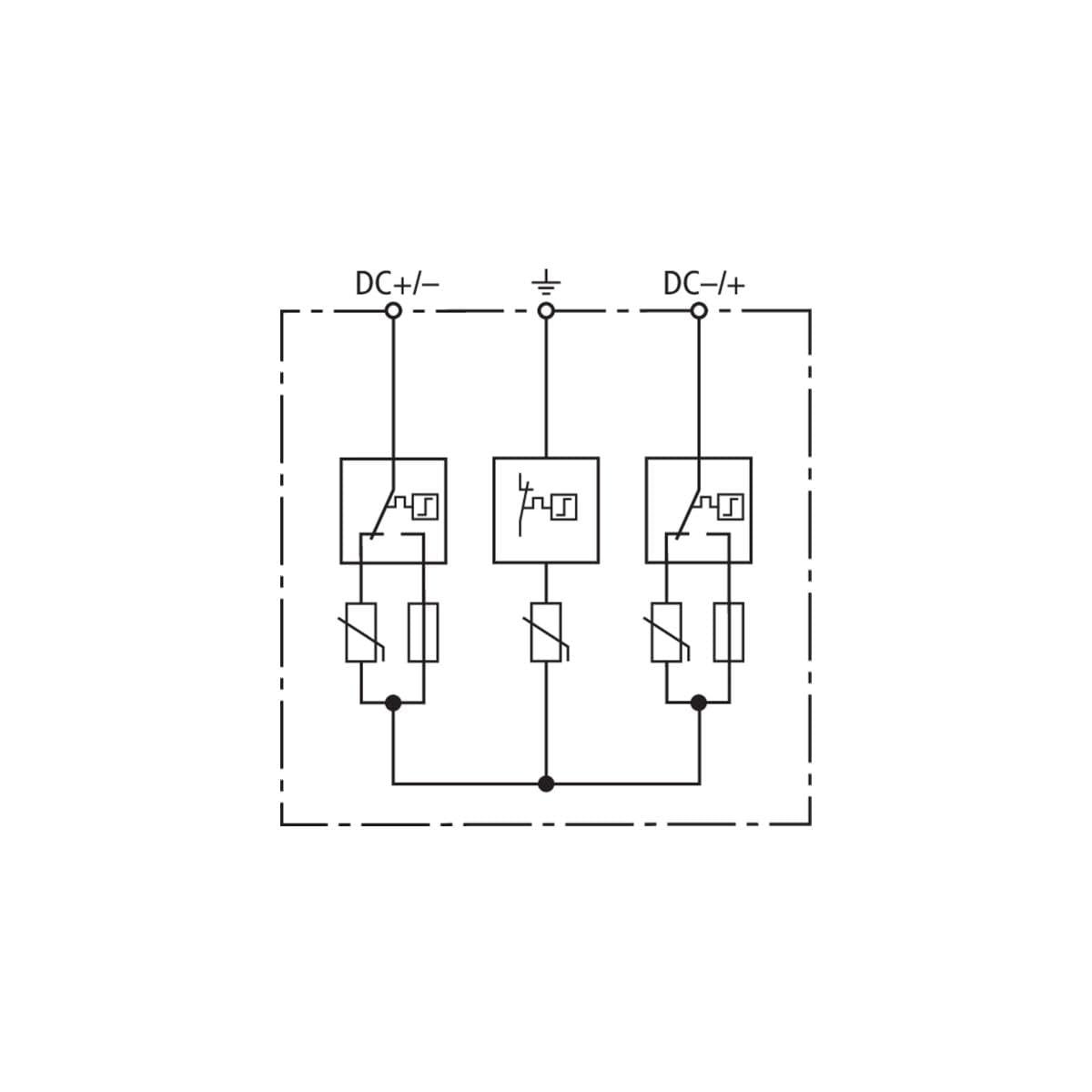DEHN Überspannungsableiter DG YPV SCI 1000 f. PV-Anl.b. 1000VDC Überspannungsableiter für Energietechnik/Stromversorgung 4013364152960