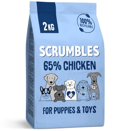 Scrumbles • Dry Dog Food • Hypoallergenic • Puppy • Chicken 65% • 2kg