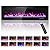 Zionheat 60 inch Electric Fireplace-Wall Fireplace for Living Room-Fireplace Freestanding/Inserts/Wall Mounted with Remote Control,Timer, Dimmer, 12 Flame Colors,750/150W, Ultra Thin