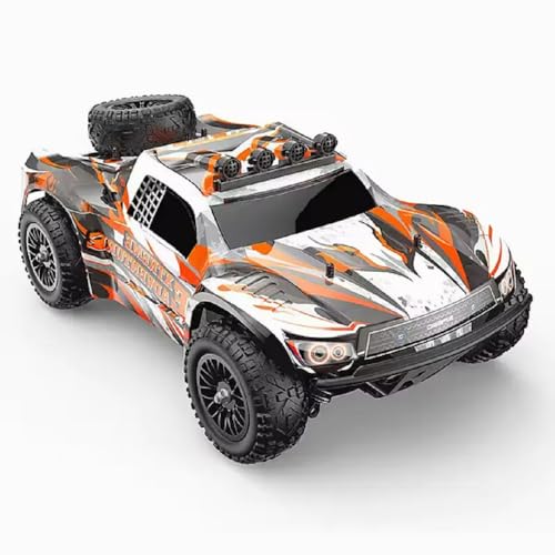 Image of High Speed ENOZE 201E Brushless RC Truck 1:10 Scale 4WD Off Road Short Course Car 11.1V LiPO Battery 2.4G Remote Control to