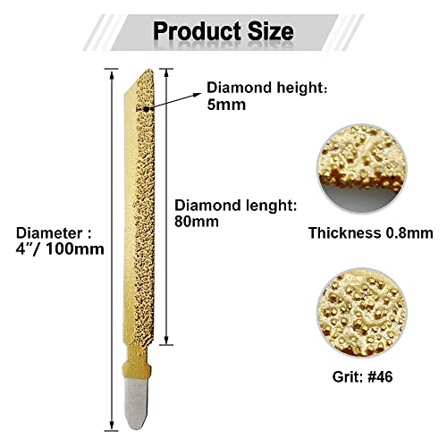 Kit de brocas de diamante para perforar miniatura 6