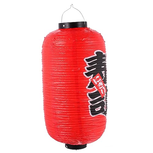 DOITOOL 2 Pcs Japanese Lantern Izakaya Lanterns Sushi Bar Lantern Sushi Party Decorations Sushi PVC Lampshade Sushi Lanterns Ramen Lantern Vinyl Party Favors Japanese-Style Pendant Plastic