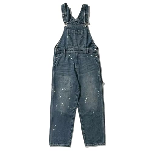 Pantalones azules de mezclilla holgados WOLONG para evitar ropa ajustada en la calle