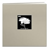 Il regalo perfetto. Pioneer 12 x 12 Pollici Libro Copertura del Panno Messaggio Album Bound, biscott Beige