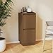 MOONAIRY Credenza Credenza Armadietto Mobiletto Multiuso Mobiletto Cucina Credenza Sideboard Credenza Marrone Miele 31,5x34x75 cm in Legno Massello di Pino x