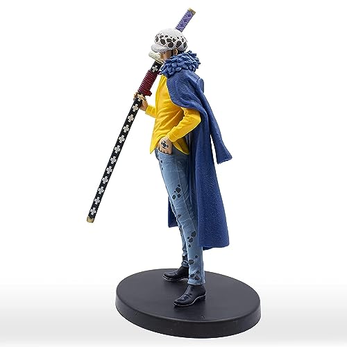 Image of One Piece Trafalgar Law Action Figure- Miniature Toy Figure (Doll) Special Edition for Car Dashboard, Decoration, Cake, Office Desk & Study Table (Pack of 1) (Height- 18cm)