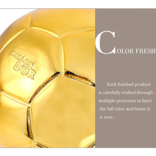 WENRUI Coleção da Copa do Mundo de Troféu Ballon d'Or, Processo de Coloração de Material de Resina,