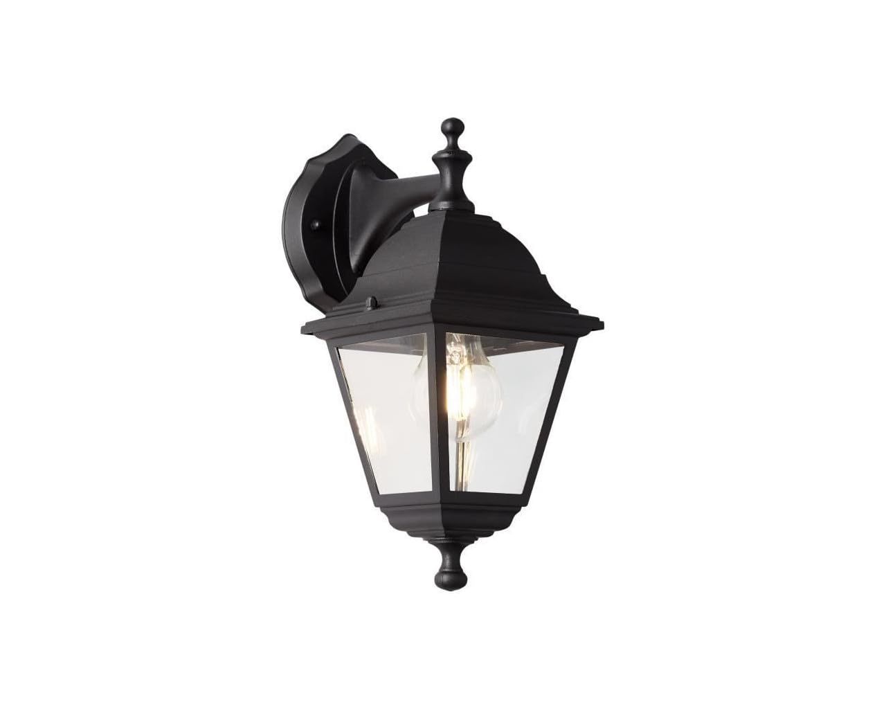 Brilliant Nissie 90992A06 lampada da parete da esterno E27 Nero