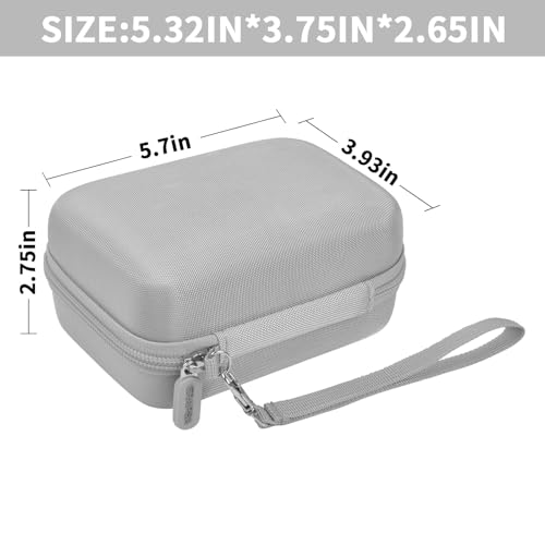 Image of Case Compatible with GL SFT1200 / MT3000 / AXT1800 / MT1300 / A1300 / AR750S-Ext for Glinet Travel Router Wireless, Portable WiFi Storage Holder for Ethernet Cable & Power Adapter (Box Only) - Grey