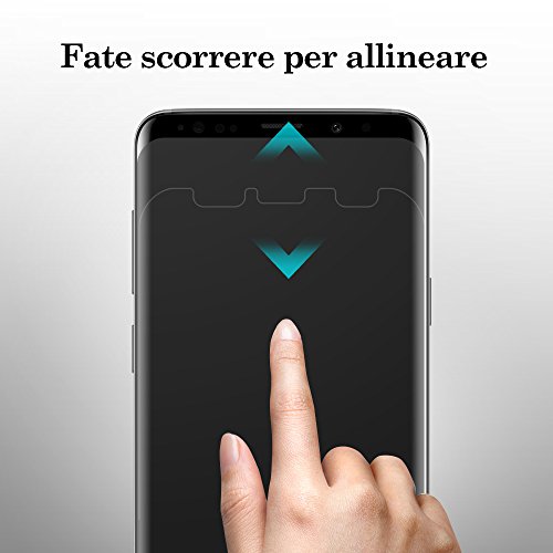 Pellicola Galaxy S9, [2 Pezzi] Dalinch Pellicola