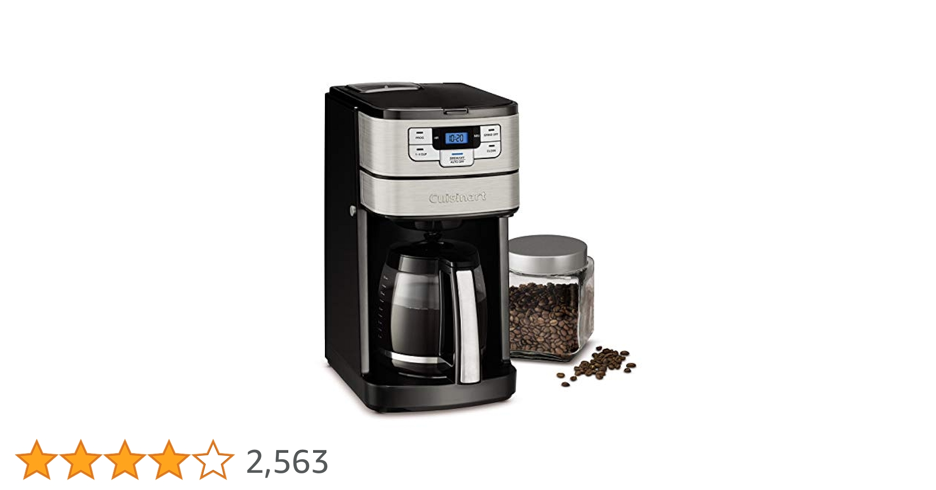 Cuisinart クイジナート 全自動コーヒーメーカー DGB-850PCJ Amazon | Cuisinart DGB-400 自動挽き&醸造 12カップ コーヒー