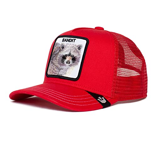 Casquette trucker Goorin Bros. enfant rouge contre le soleil en été