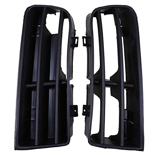 Fog Lamp Grille Front Lower Side Bumper Fog Light Grille Fit for VW Golf/Variant/4 Motion 1998-2006 Car Mesh Grills Styling Auto Parts (Color : 1 Pcs Right) (1 Pcs Right)