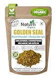 Naturfi Organic Goldenseal Powder - 3.5 oz, 100 Servings *3rd Party Tested* Pure Natural Goldenseal Root Powder Supplement