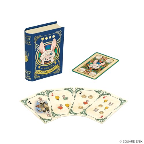 Square Enix 662248850627 Final Fantasy Xiv: Loporrit Playing Cards thumb #1