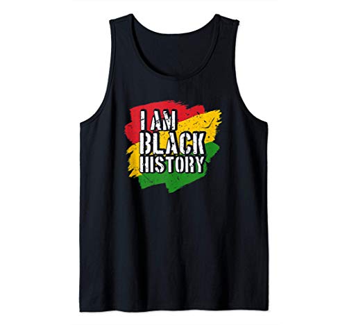 I Am Black History Month February Awareness Gifts Tank Top