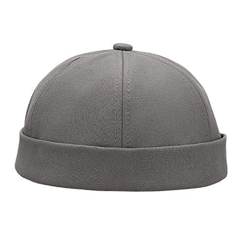 Image of CLAPE Watch Cap Work Beanie Corduroy Docker Leon Brimless Hat Rolled Cuff Harbour Hat