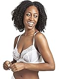 Panache Damen Ana Non-Padded Plunge Underwire Bra (9396) BH, Undurchsichtige, Weiss/opulenter Garten, 85DD