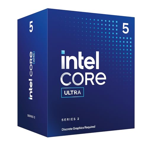 Intel® Core™ Ultra 5 per sistemi processore desktop 225F 10 cores (6 P-cores + 4 E-cores) fino a 4.9 GHz