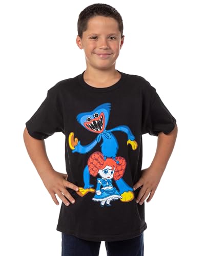Mad Engine Poppy Playtime Boys' Poppy and Wuggy Character Graphic T-Shirt