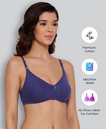 Image of Lyra Women's Cotton Non-Wired Bra