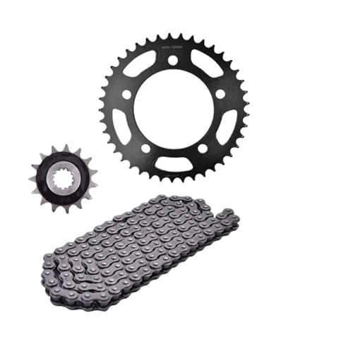 Kit chaine CB500 sans claquement pignon avant 15T couronne 41T pour supprimer vibration moto 520