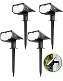 【Impermeabilizante Impermeable IP67】El luz solar del césped está diseñado de forma única con la tecnología a prueba de agua IP67, garantiza 100% resistente al agua, resistente a los bosques y resistente al calor para soportar todo clima terrible. Mucho más duradero en comparación con otras luces con menor grado de impermeabilidad.