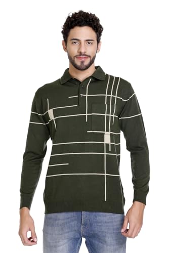 Image of In Love Men's Cotton Blend Warm Winter Wear Top Full Sleeves