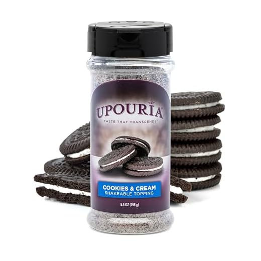 Upouria Cookies & Cream Coffee Topper