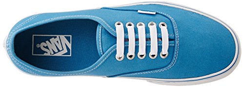 Image of Vans Unisex Authentic (Canvas) Cendre Blue and True White Sneakers - 11 UK /India (46 EU)