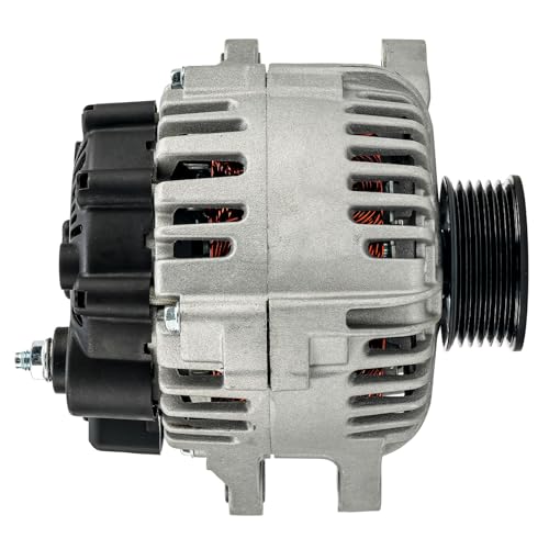 Image of KAX New Alternator Compatible With 2003-2006 Hyundai Santa Fe 3.5L V6, 2002-2005 Hyundai XG350, 2004-2006 Kia Amanti, 2001 Hyundai XG300 11016N 12V 120Amp CW 6-Groove Pulley