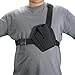 Universal Chest Holster for Pistols, Shoulder Holster for Hiking, Camping, Hunting (L)