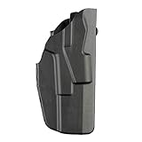 Safariland 7379 7TS ALS Clip-On Concealment Glock 17 22 Holster, Plain Black, Right