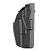 Safariland, 7379, ALS Clip On Concealment Holster, Fits: Glock 17, 22, 31, Black - STX Plain, Right Hand
