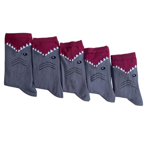 Love'em SHARK BITE SOCKS FOR WHOLE FAMILY SIZE, KIDS, WOMEN, MEN