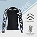 Layatone 3mm Neoprene Wetsuit Top For Women, Full Long Sleeve Dive Shirt, Ideal For Diving, Surfing, Snorkeling, blue, Size S-2XL