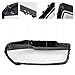 Fronimo Headlamp Lens Covers Compatible with BMW X3 E83 2004-2010 Pair Headlamp Headlight Lens Cover Clear Black