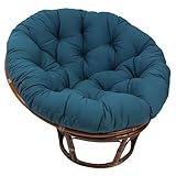 Blazing Needles Solid Twill Papasan Chair Cushion, 52