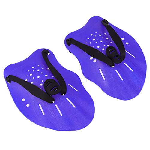 Lioobo 1 par de luvas de natação aquáticas para esportes aquáticos