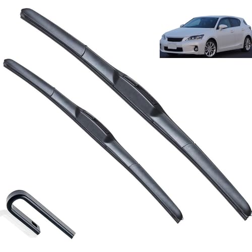 Brosses de pluie de voiture 26"+18" pour pare-brise net sans traces