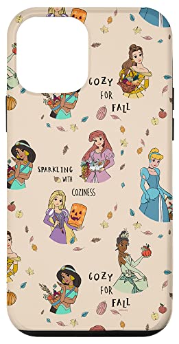 Coque iPhone 12 mini Disney Princess avec design automnal protecteur